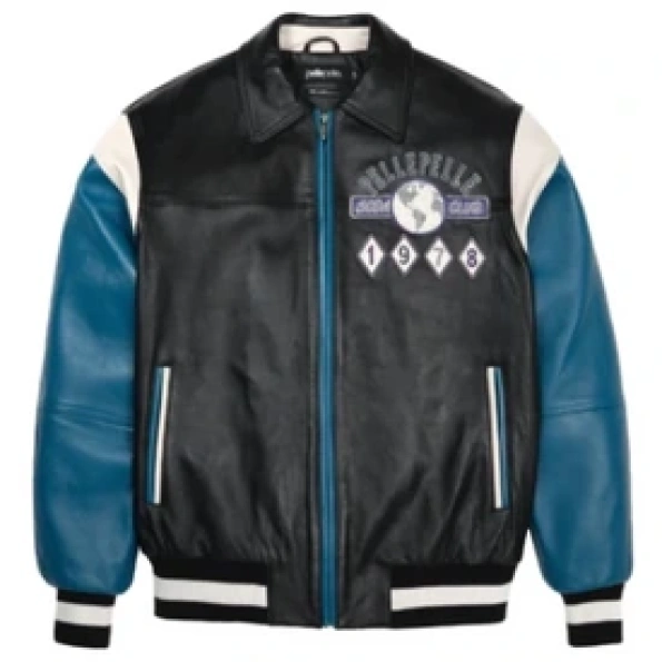 Pelle Pelle Soda Club Varsity Jacket | Leather Jacket